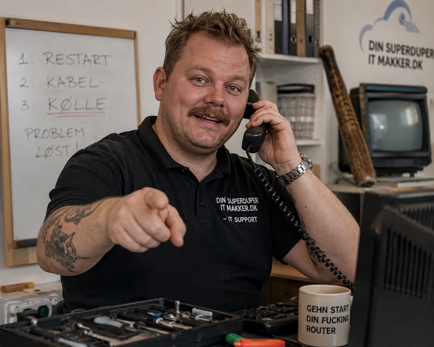 Gehn Start, IT-Supporter